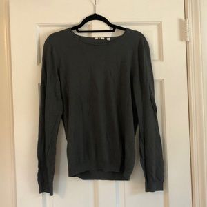 Grey Gooseneck Sweater